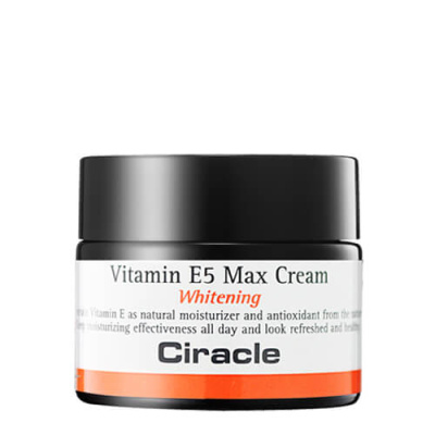 Осветляющий крем для лица с витамином E Ciracle Vitamin E E5 Max Cream
