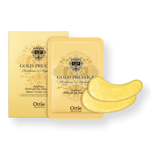 Золотые гидрогелевые патчи для области под глазами Ottie Gold Prestige Resilience Hydrogel Eye Zone Mask