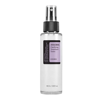 Мягкий очищающий тоник-спрей с кислотами COSRX AHA/BHA Clarifying Treatment Toner 100 мл