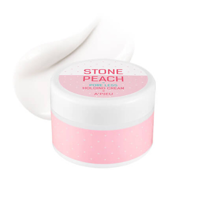 Крем для сужения пор с экстрактом персика  A'Pieu Stone Peach Pore Less Holding Cream