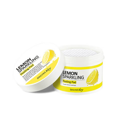 Пилинг-салфетки с экстрактом лимона Secret Key Lemon Sparkling Peeling Pad