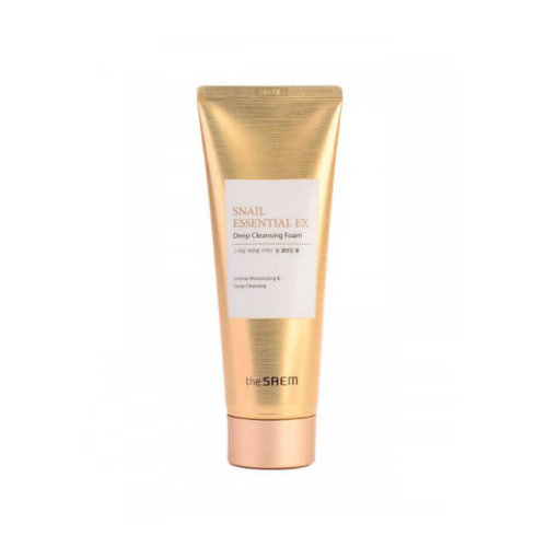 Регенерирующая пенка для умывания The Saem Snail Essential EX Deep Cleansing Foam