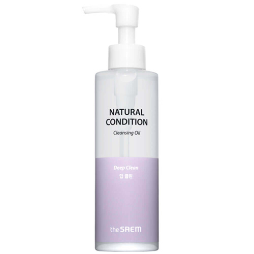 Гидрофильное масло для жирной кожи The Saem Natural Condition Cleansing Oil Deep Clean