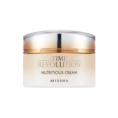 Питательный крем для лица с маслом Ши Missha Time Revolution Nutritious Cream