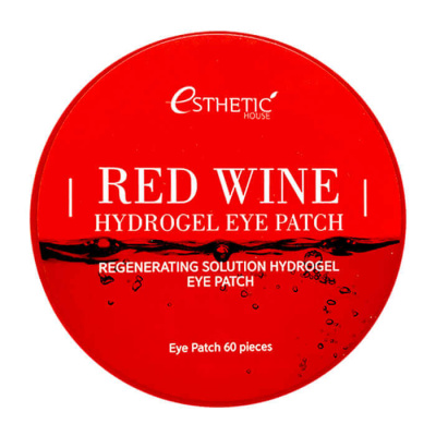 Гидрогелевые патчи с экстрактом красного вина Esthetic House Red Wine Hydrogel Eye Patch