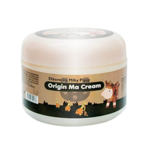 Питательный крем для лица с лошадиным жиром Elizavecca Milky Piggy Origin Ma Cream