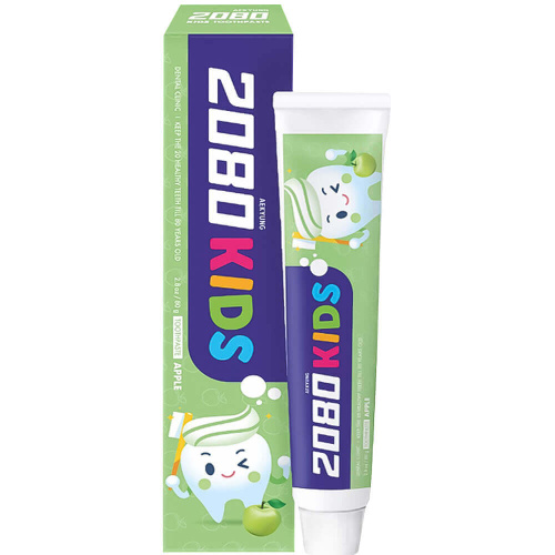 Детская зубная паста с яблоком Dental Clinic 2080 KIDS Toothpaste Apple