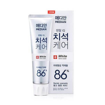 Отбеливающая зубная паста Median Dental Cosmetic White 86%