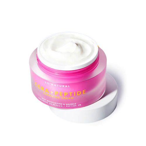 Пептидный крем для зрелой кожи So'Natural Cera+ Peptide Ceramide Cream
