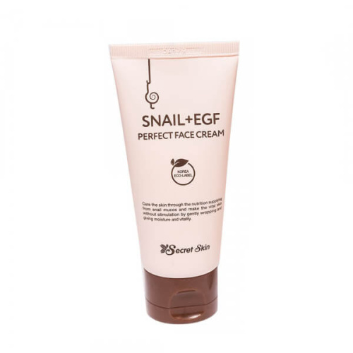 Крем для лица с муцином улитки Secret Skin Snail + EGF Perfect Face Cream