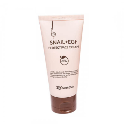 Крем для лица с муцином улитки Secret Skin Snail + EGF Perfect Face Cream