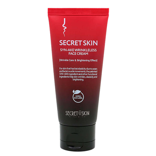 Крем для лица со змеиным пептидом Secret Skin Syn-ake Wrinkleless Face Cream