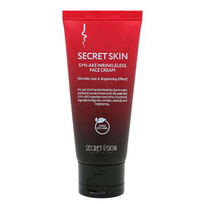 Крем для лица со змеиным пептидом Secret Skin Syn-ake Wrinkleless Face Cream