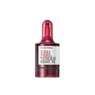 Кислотная сыворотка с тингл-эффектом So Natural Red Peel Tingle Serum 10 мл