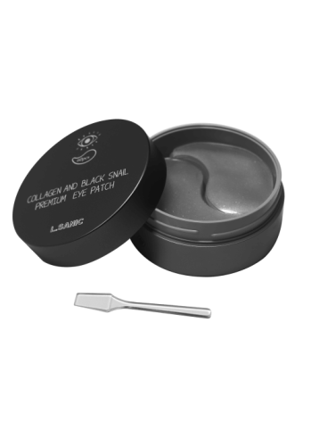 Гидрогелевые патчи с коллагеном и муцином чёрной улитки L'SANIC Collagen And Black Snail Premium Eye Patch