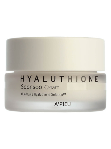 Крем для глубокого увлажнения кожи с гиалуроновой кислотой  A'Pieu Hyaluthione Soonsoo Cream