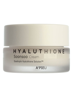 Крем для глубокого увлажнения кожи с гиалуроновой кислотой  A'Pieu Hyaluthione Soonsoo Cream