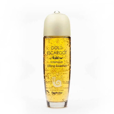 Лифтинг-эссенция для упругости кожи с муцином улитки Farmstay Gold Escargot Noblesse Intensive Lifting Essence