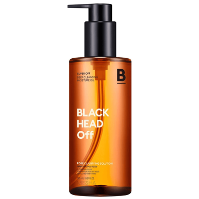 Гидрофильное масло для очищения пор Missha Black Head Off Cleansing Oil