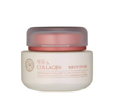 Лифтинг-крем для век с гранатом The Face Shop Pomegranate & Collagen Volume Lifting Eye Cream