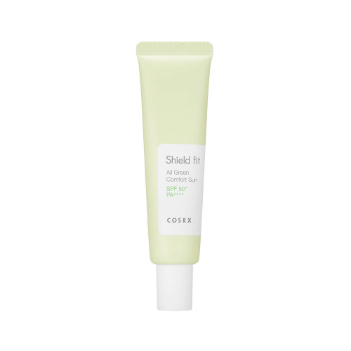Мягкий солнцезащитный крем для чувствительной кожи COSRX Shield Fit All Green Comfort Sun SPF50+ PA++++