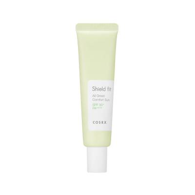 Мягкий солнцезащитный крем для чувствительной кожи COSRX Shield Fit All Green Comfort Sun SPF50+ PA++++