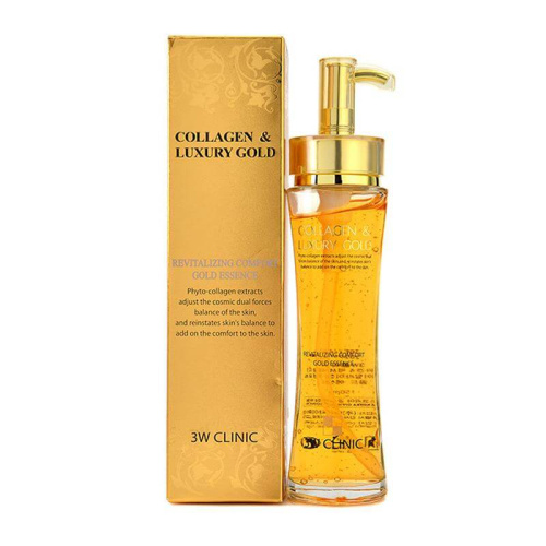 Восстанавливающая эссенция 3W CLINIC Collagen & Luxury Gold Revitalizing Comfort Gold Essence