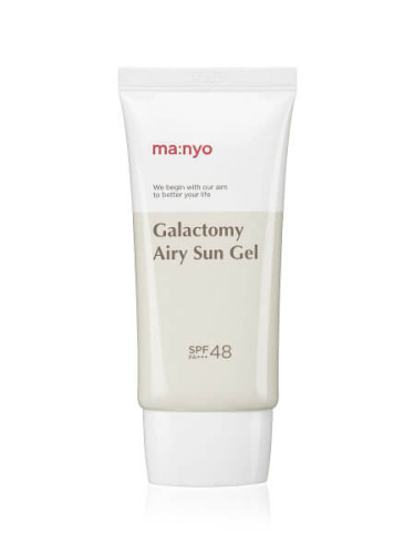 Лёгкий солнцезащитный гель с галактомисисом Manyo Galactomy Airy Sun Gel SPF 48 PA+++