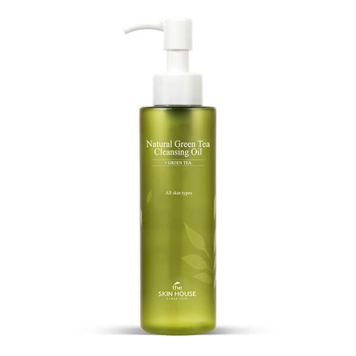 Гидрофильное масло с зелёным чаем The Skin House Natural Green Tea Cleansing Oil