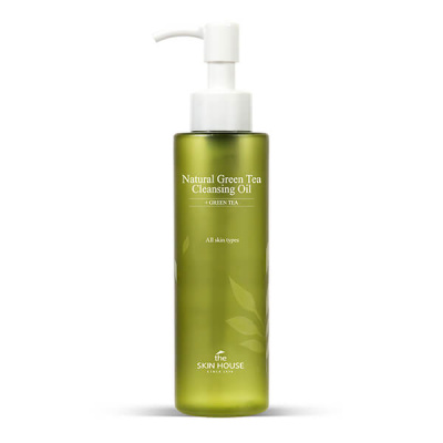 Гидрофильное масло с зелёным чаем The Skin House Natural Green Tea Cleansing Oil