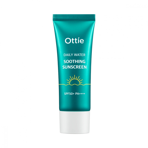 Лёгкий успокаивающий солнцезащитный крем Ottie Daily Water Soothing Sunscreen SPF50+PA+++