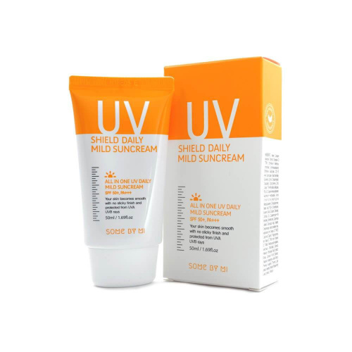 Ежедневный солнцезащитный крем Some By Mi UV Shield Daily Mild Suncream SPF50+
