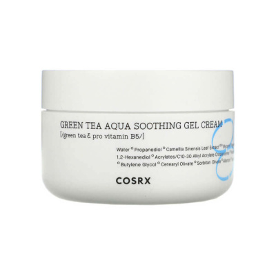 Успокаивающий гель-крем с зелёным чаем COSRX Green Tea Aqua Soothing Gel Cream