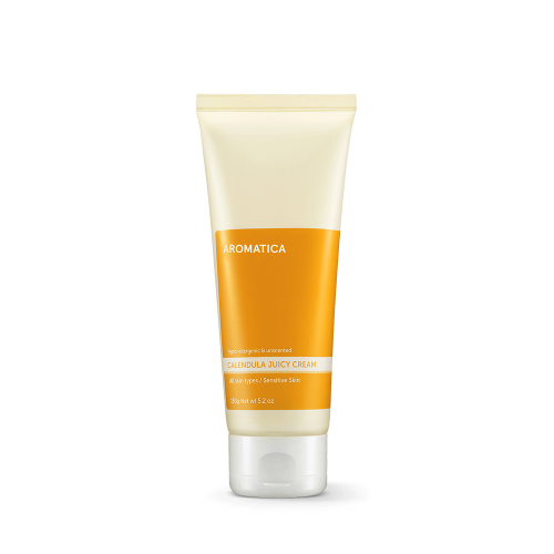 Органический успокаивающий крем с календулой AROMATICA Calendula Juicy Cream