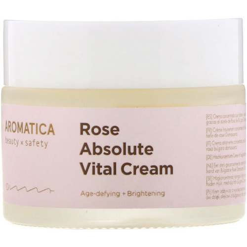 Ультрапитательный крем с экстрактом розы AROMATICA Rose Absolute Vital Cream