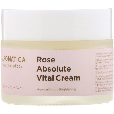 Ультрапитательный крем с экстрактом розы AROMATICA Rose Absolute Vital Cream