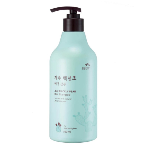 Шампунь с экстрактом колючей груши  Flor de Man Jeju Prickly Pear Hair Shampoo