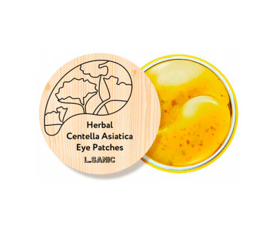 Гидрогелевые патчи с экстрактом центеллы L'SANIC Herbal Centella Asiatica Hydrogel Eye Patches