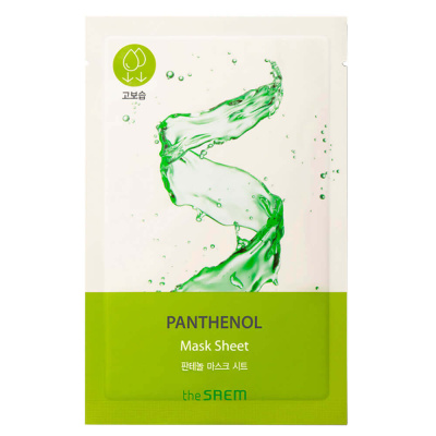 Восстанавливающая маска с пантенолом The Saem Bio Solution Mask Sheet Moisturizing Panthenol