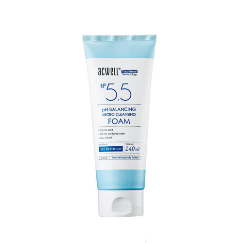 Балансирующая пенка для умывания Acwell pH Balancing Micro Cleansing Foam