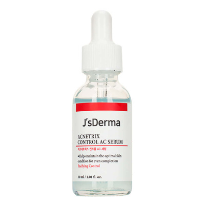 Сыворотка с цинком для проблемной кожи JsDerma Anti Ac Serum Acnetrix Niacinamide 8% Zn-PCA 1%