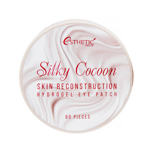 Антивозрастные патчи с протеинами шелкопряда Esthetic House Silky Cocoon Hydrogel Eye Patch