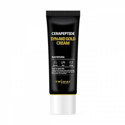 Омолаживающий крем с церамидами и змеиным пептидом Trimay Cerapeptide Syn-Ake Gold Cream