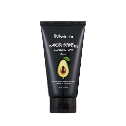Питательная пенка с маслом авокадо JMsolution Water Luminous Avocado Nourishing Cleansing Foam