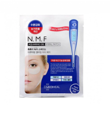 Увлажняющие патчи с керамидами на 1 применение Mediheal N.M.F Aquaring Gel Eyefill Patch