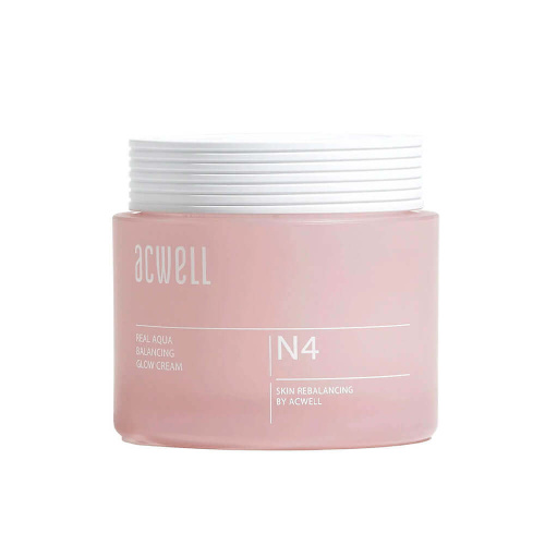 Увлажняющий крем для сияния кожи Acwell Real Aqua Balancing Glow Cream