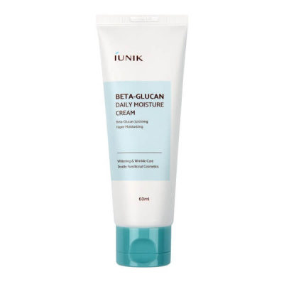 Увлажняющий крем для лица с бета-глюканом iUnik Beta Glucan Daily Moisture Cream