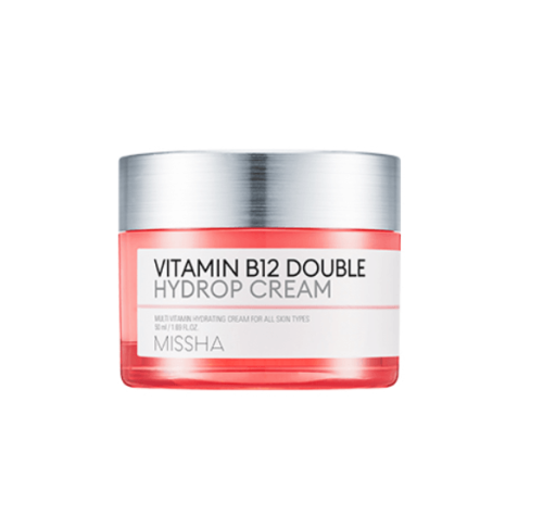Гидрирующий крем против тусклости кожи Missha Vitamin B12 Double Hydrop Cream