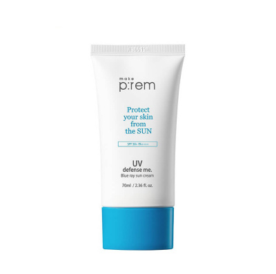 Солнцезащитный крем для лица Make P:rem UV Defense Me Blue Ray Sun Cream SPF 50+PA++++