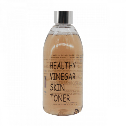 Слабокислотный тоник с соевыми бобами против морщин Realskin Healthy Vinegar Skin Toner (Black Bean)